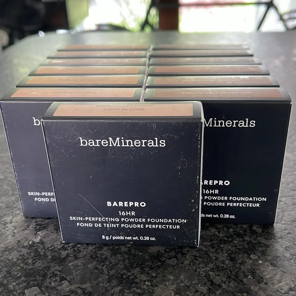 Bare Minerals Barepro 16 Hr Skin Perfecting Foundation 14 shades available